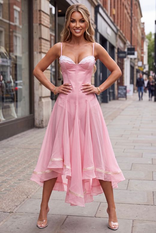 Vestido modelo Emilia Rosa