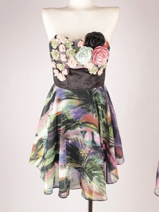 Charming model dress