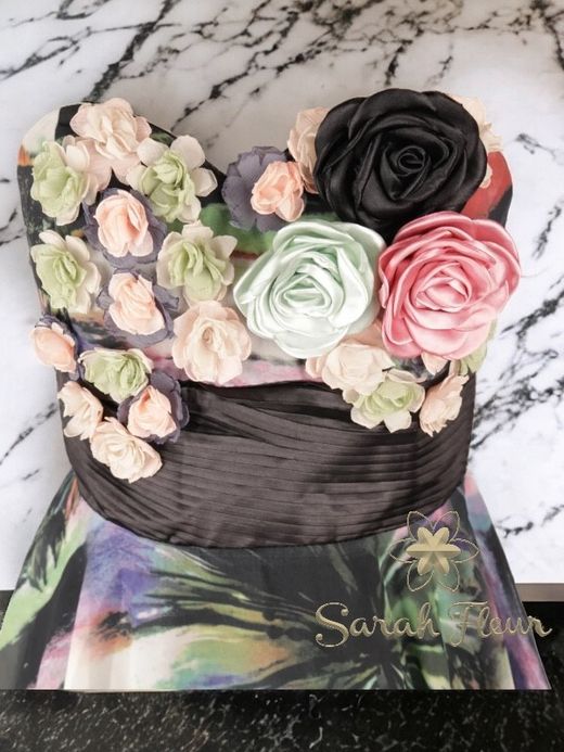 Charming model dress