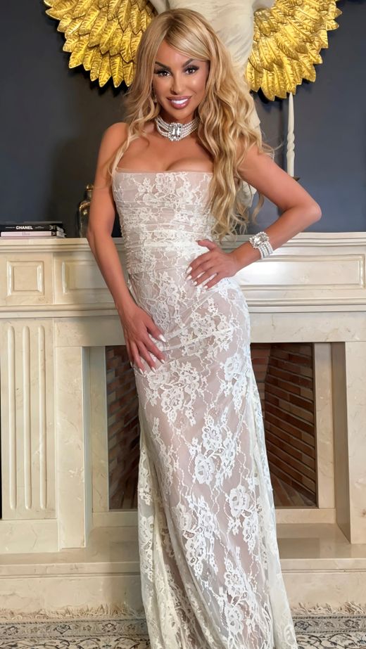 Gala model dress