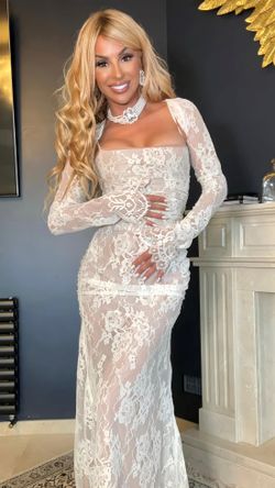 Gala model dress