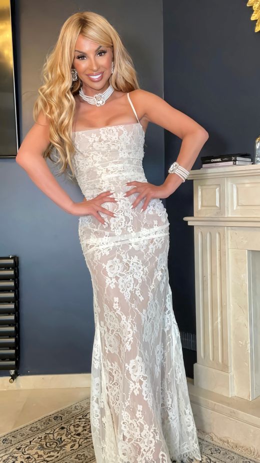 Gala model dress