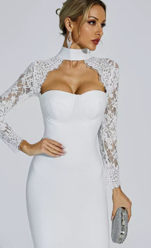 Vestido modelo Irina white