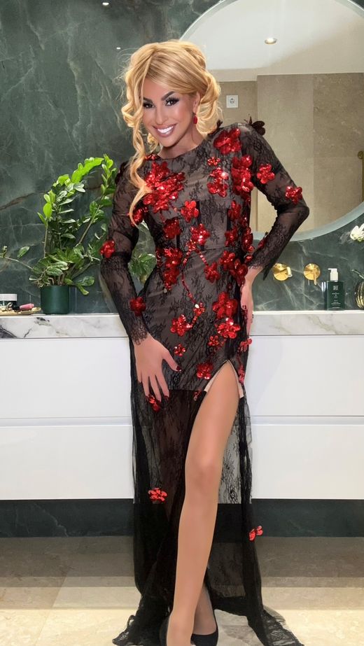 Robe modèle Kristen