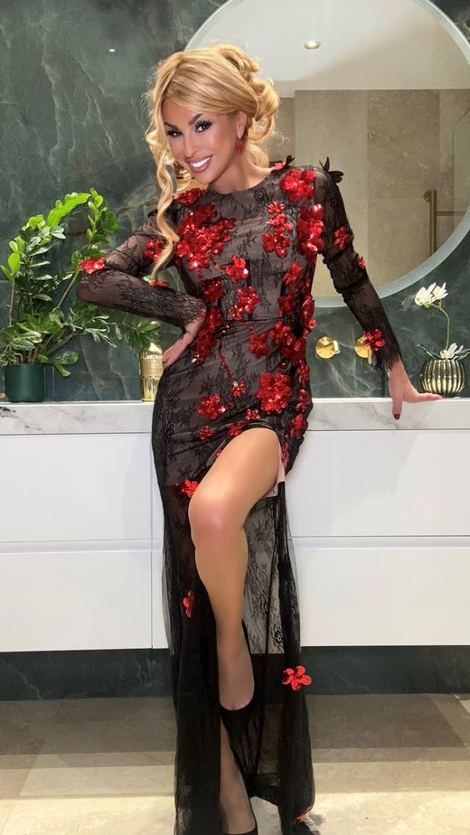 Vestido modelo Kristene