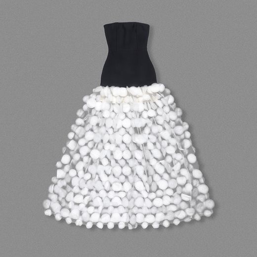 Vestido modelo La Divina