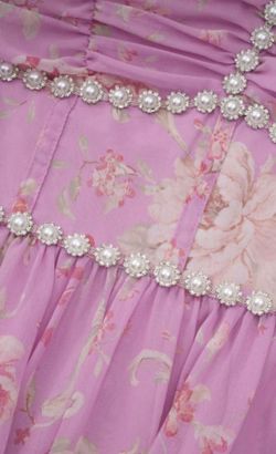 Floral maxi dress, Lavanda dream model