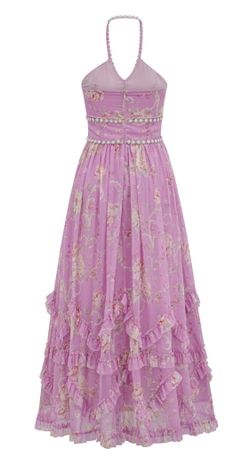 Floral maxi dress, Lavanda dream model