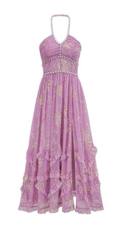 Floral maxi dress, Lavanda dream model