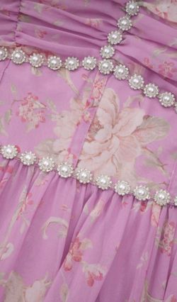 Floral maxi dress, Lavanda dream model