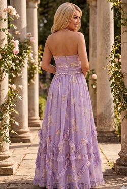 Floral maxi dress, Lavanda dream model