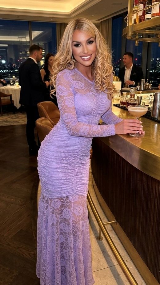 Vestido modelo Lavanda