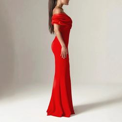 Vestido modelo Leonor rojo