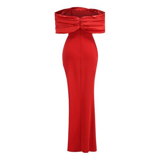 Vestido modelo Leonor rojo