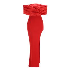 Vestido modelo Leonor rojo