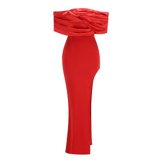 Vestido modelo Leonor rojo