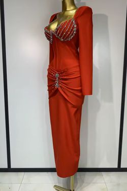Vestido modelo Lindsay rojo