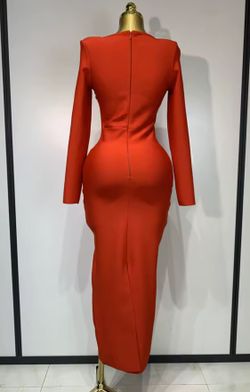 Vestido modelo Lindsay rojo