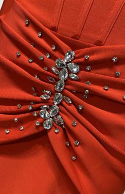 Vestido modelo Lindsay rojo