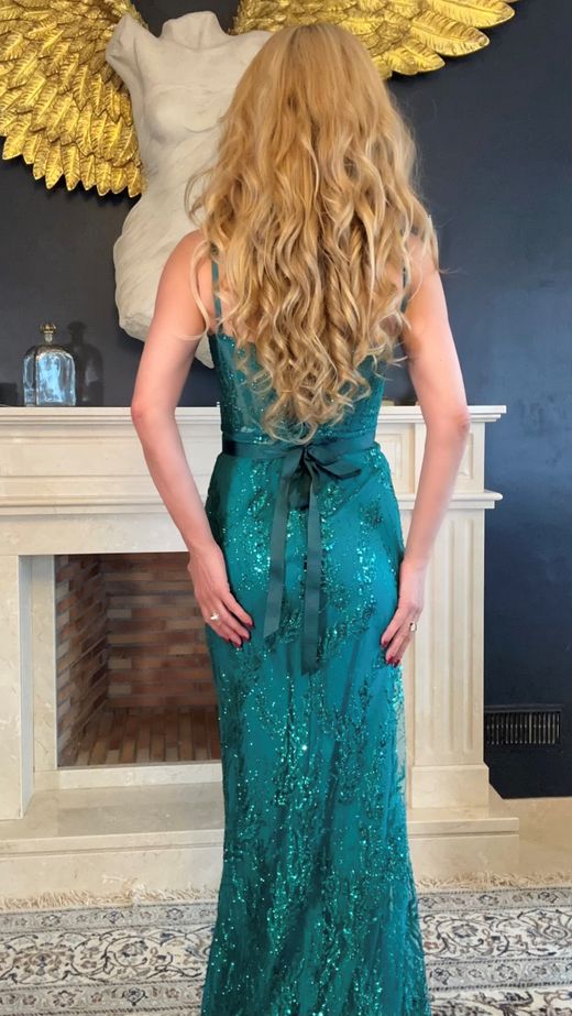 Emerald model dress