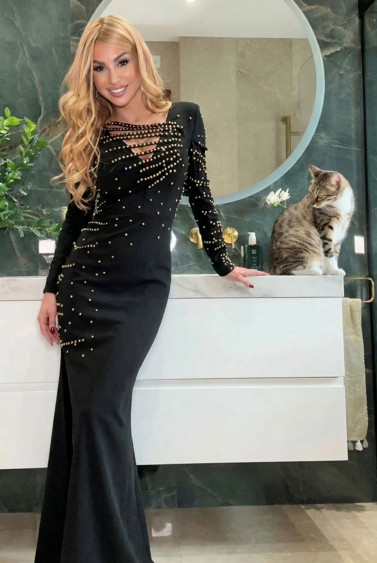 Vestido modelo Mailas L