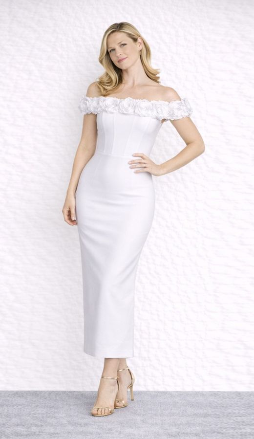 Vestido modelo Mariluz blanco