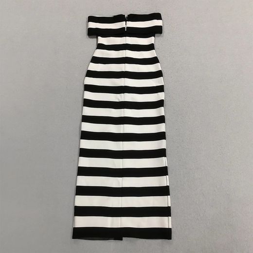 Long Sailor Chic Dress