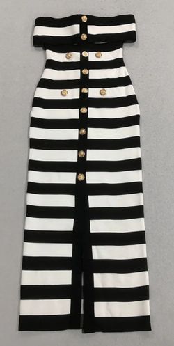 Long Sailor Chic Dress