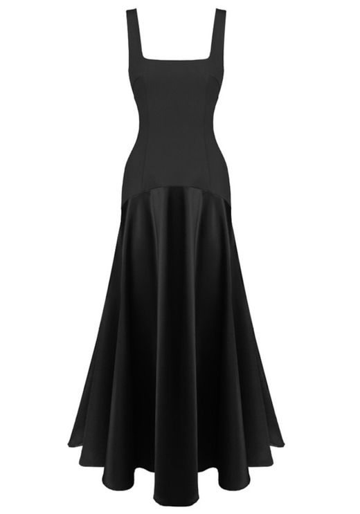 Vestido modelo Mariona negro