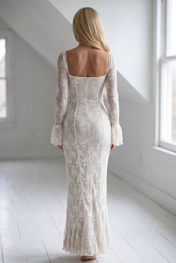 Vestido modelo Marlene blanco