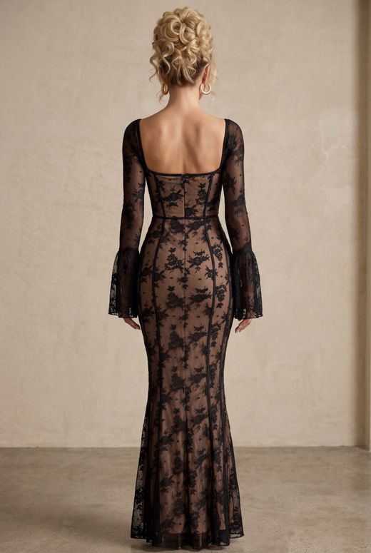 Marlene dress, black