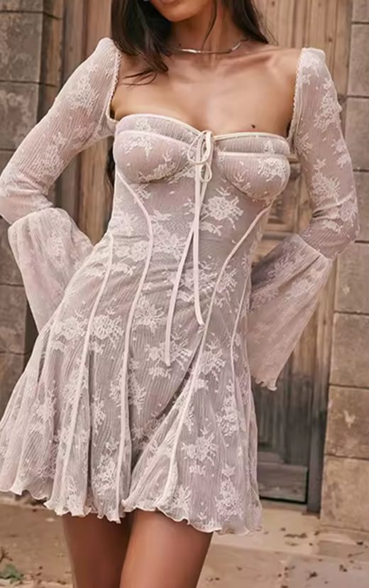 Robe Martha, blanche