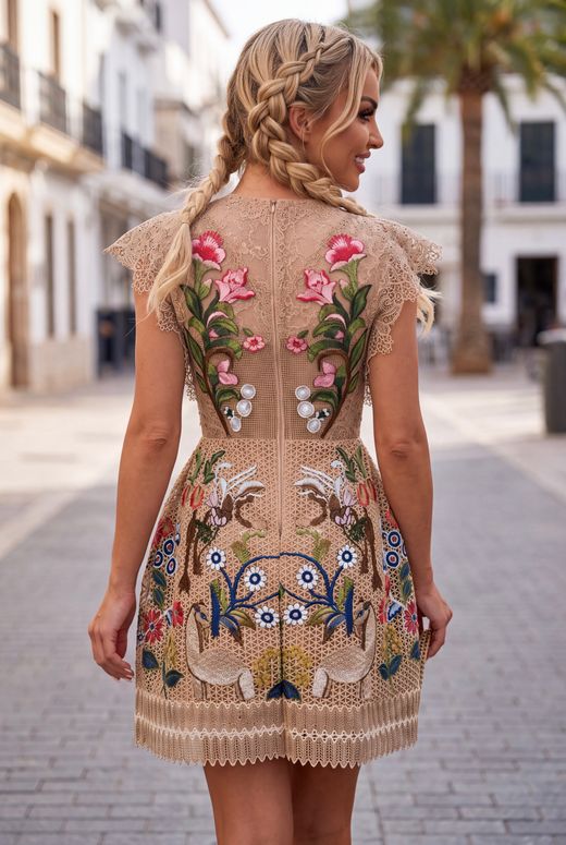 Vestido modelo Flora
