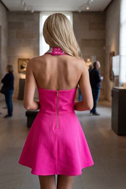 Vestido modelo Meryl Rosa
