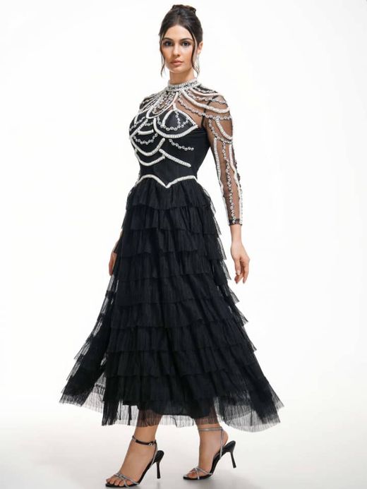 Vestido modelo Micaella negro