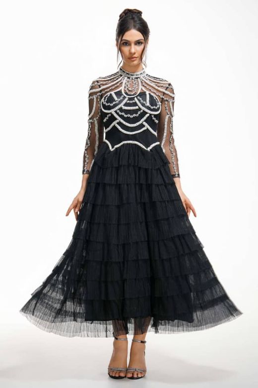 Vestido modelo Micaella negro