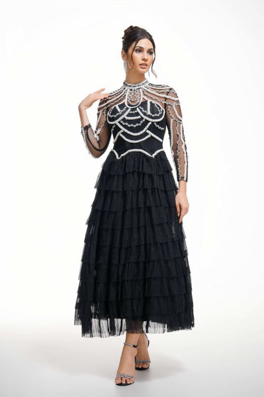 Vestido modelo Micaella negro