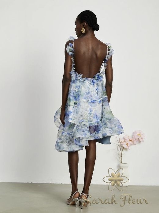 Miss Blue model dress