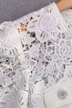 Vestido modelo Nancy blanco