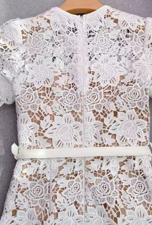 Vestido modelo Nancy blanco