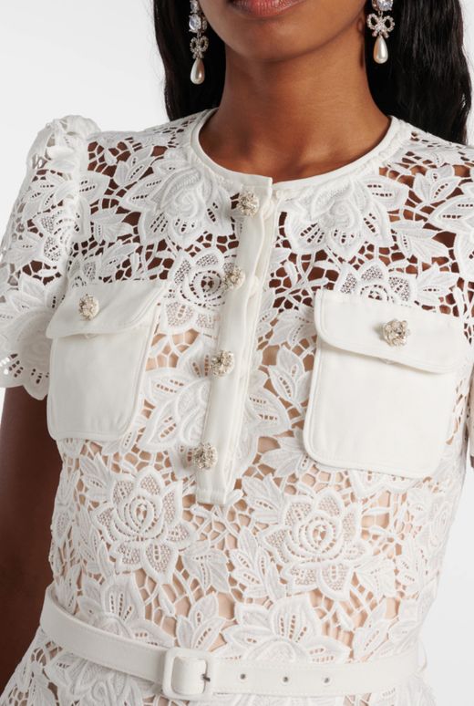 Vestido modelo Nancy blanco