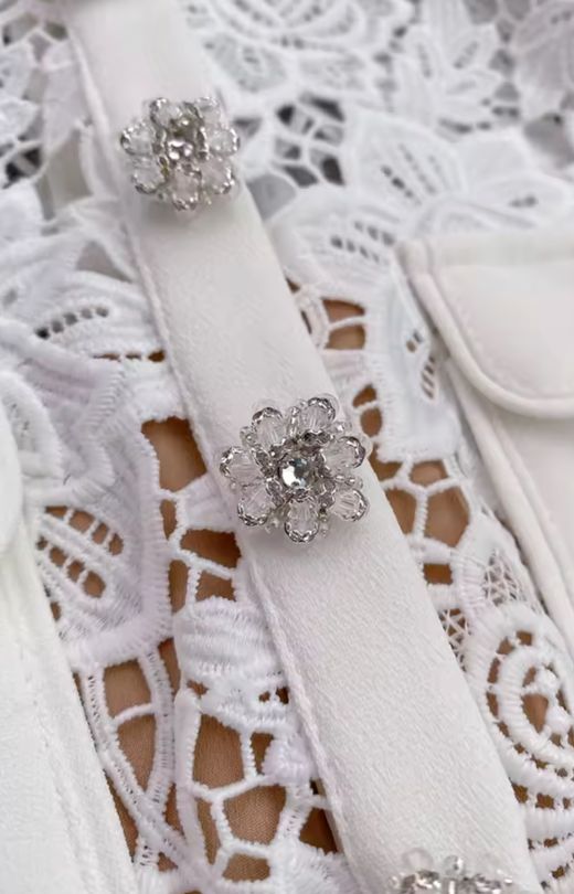 Vestido modelo Nancy blanco