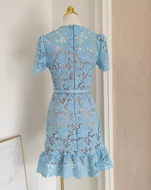 Robe modèle Nancy Bleu