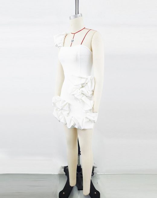 Robe modèle blanche Preciosa