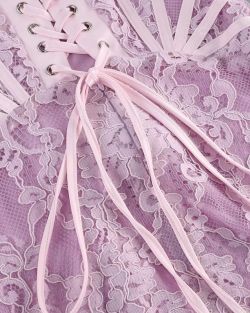 Robe modèle rose Samantha