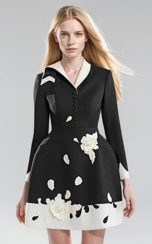 Vestido modelo Victoria Petal