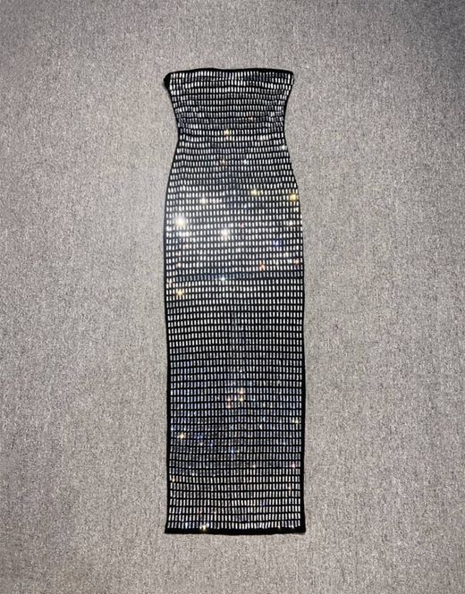 Vestido modelo Viva negro