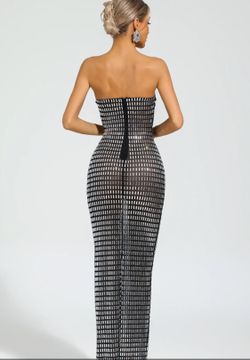 Vestido modelo Viva negro