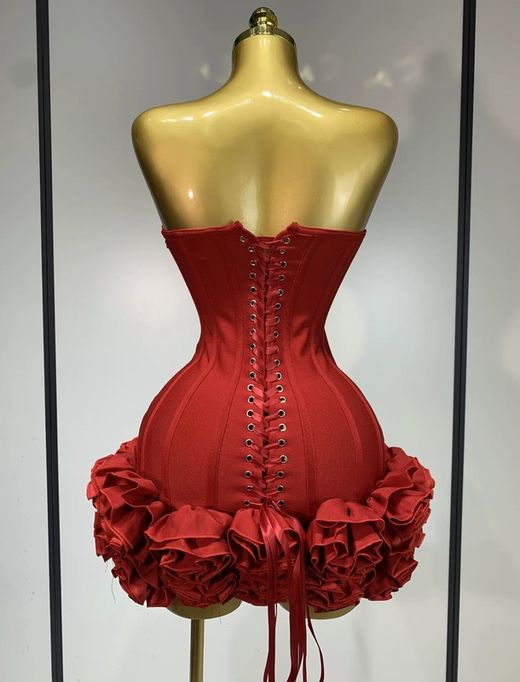 Vestido modelo  Virginas Red