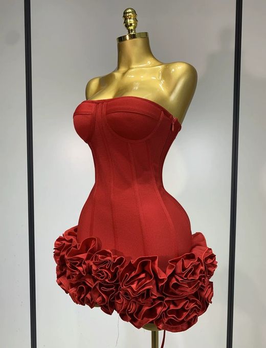 Vestido modelo  Virginas Red